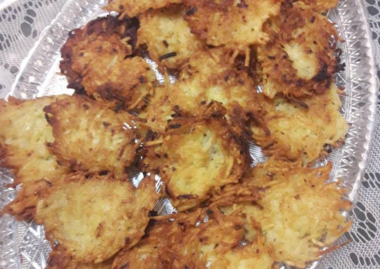 Croquetas de papa y cebolla