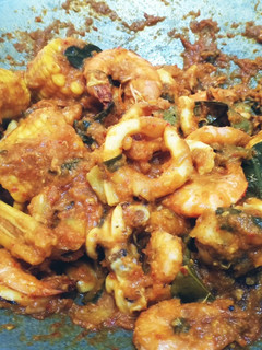 Foto resep Cumi Udang Saos Padang