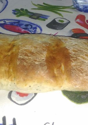 Una foto de Pan de queso y hierbas aromáticas
