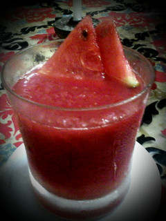 A picture of Water melon juice.