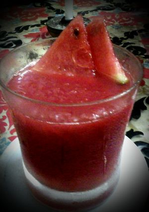A picture of Water melon juice.