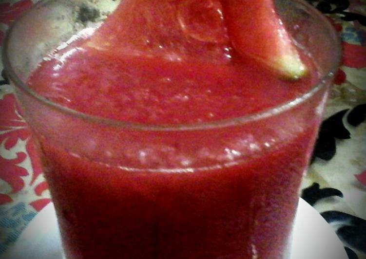 How to Prepare Quick Water melon juice