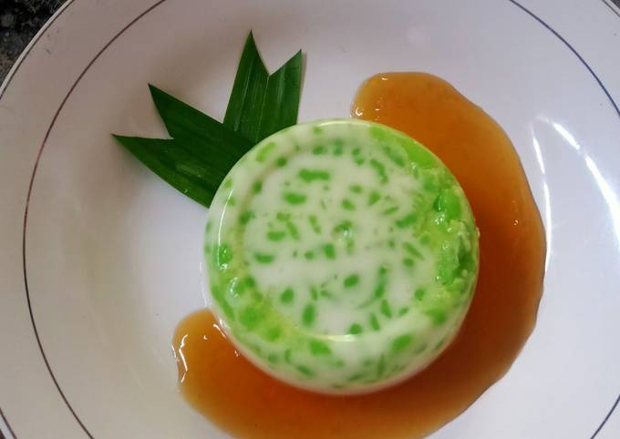 35. Pudding Cendol Vla Gula Merah