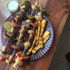 Grilled veggies A picture of Grilled veggies.