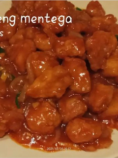 Foto resep Ayam goreng mentega (asam manis)