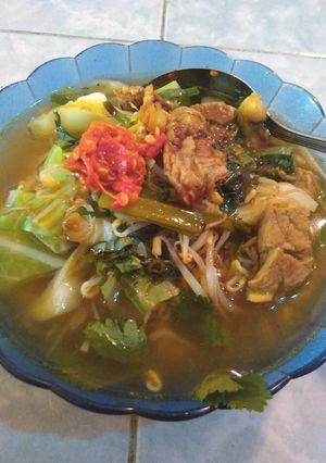 Foto resep Soto Sapi kuah bening / soto jawa