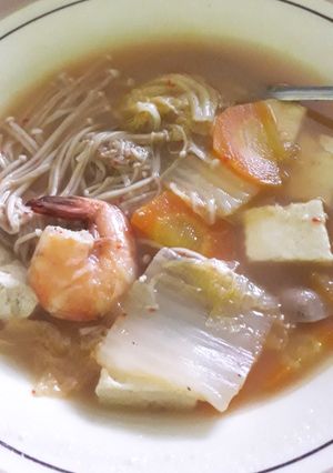Foto resep Sukiyaki Kuah Tom Yum