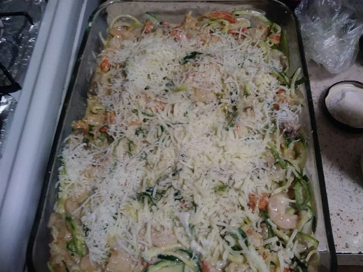 Recipe Easy Crawfish Zucchini Bake which Delicious