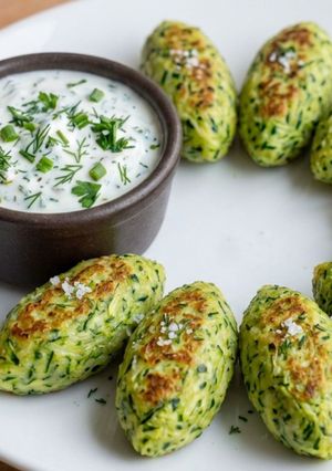 Une photo de Croquettes de Courgettes
