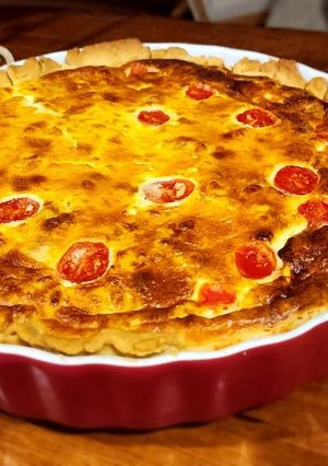 A picture of Yummy Quiche.