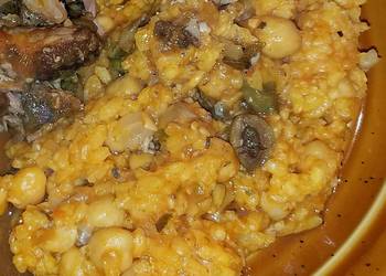 Easiest Way to Make Yummy Arroz con Gandules Rice and Pigeon Peas