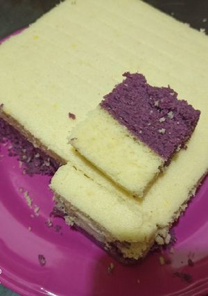 Foto resep Bolu lapis taro kukus