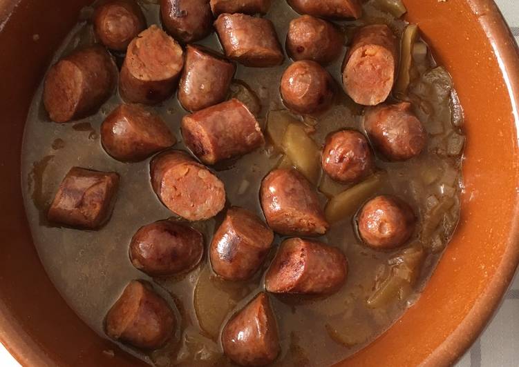 Recette de Rapide Chorizos au cidre