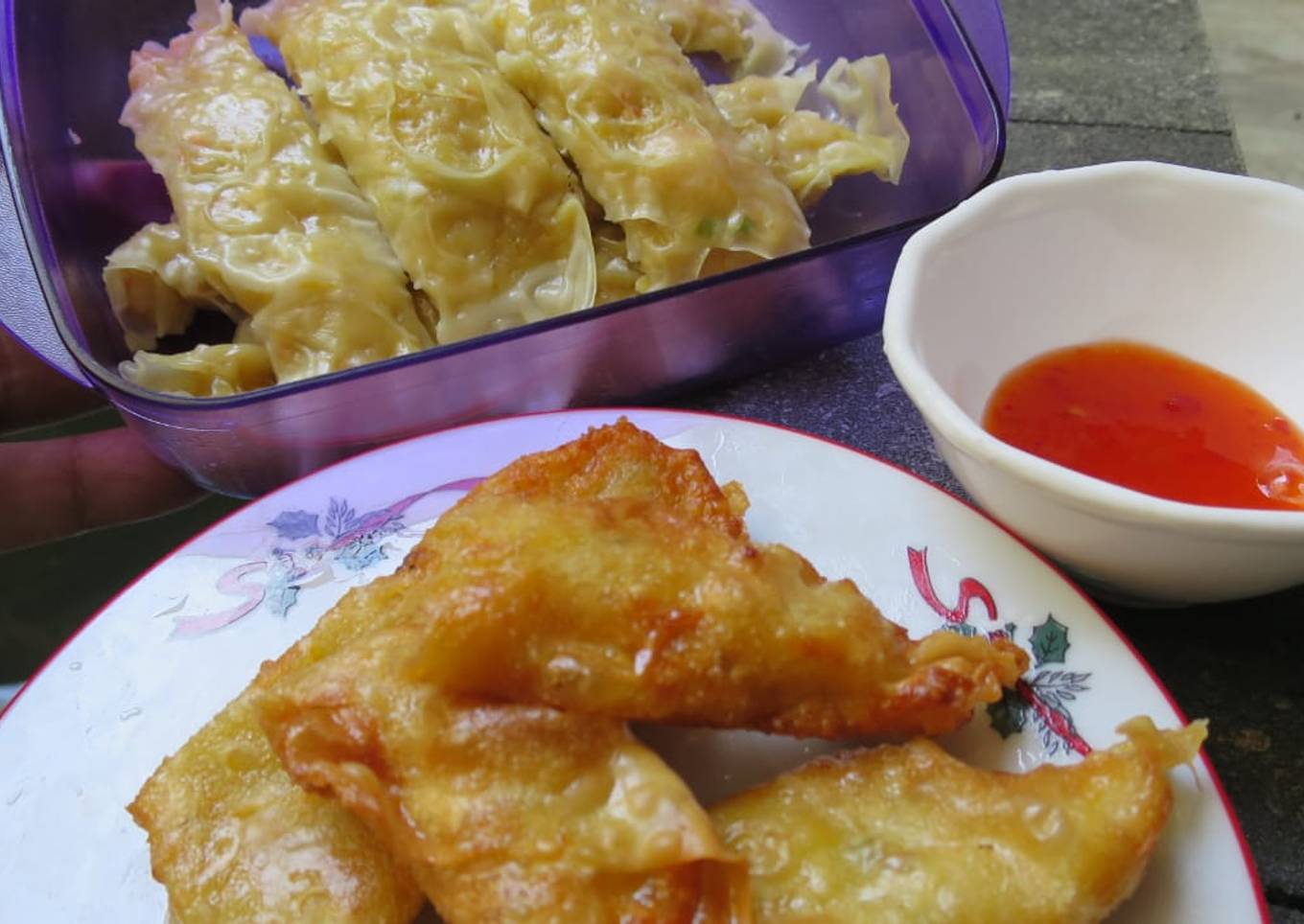 Siomay Ayam Udang Gulung