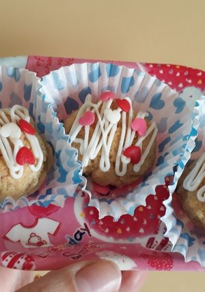 Una foto de Magdalenas / muffins / cupcakes para San Valentín