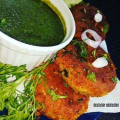 A picture of Kathal Ke Shami Kabab.