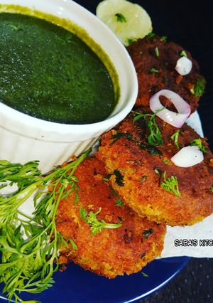 A picture of Kathal Ke Shami Kabab.