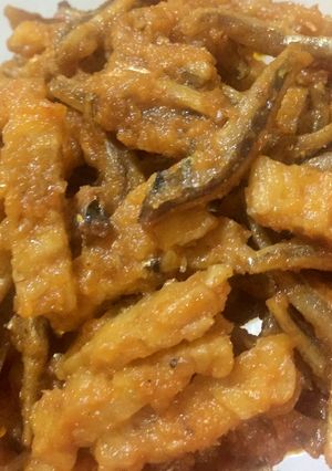 Foto resep Teri Jengki dan Tempe Balado