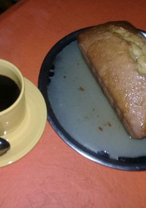 Una foto de Budín de naranja