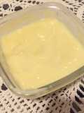 Creme branco para sagu