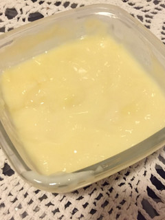 Foto de Creme branco para sagu
