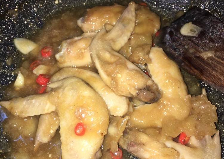 Langkah Mudah untuk Menyiapkan Ayam saus tiram Anti Gagal