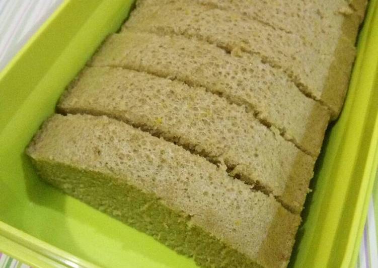 Cara Gampang memasak Bolu kukus matcha greentea (matcha greentea steam cake) yang Enak