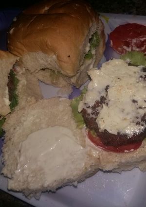 A picture of Beef Burger.