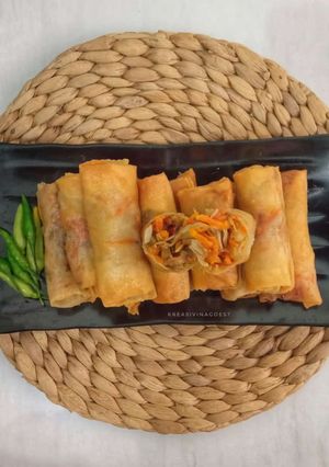 Foto resep Lumpia isi Daging dan Sayuran
