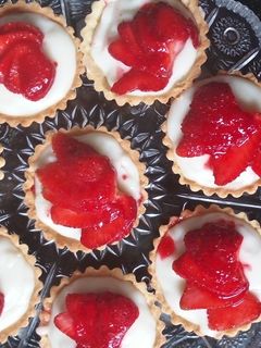 صورة لوصفة تارتولات الفراولة 😋