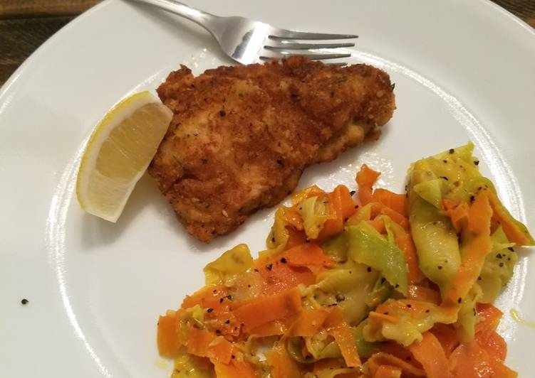 Easy Way to Prepare Favorite Chicken Schnitzel