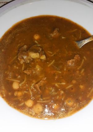 Una foto de Harira marroquí (sopa) 🥣