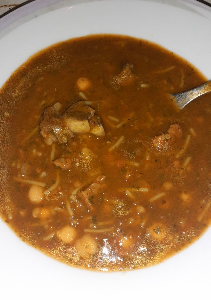Una foto de Harira marroquí (sopa) 🥣