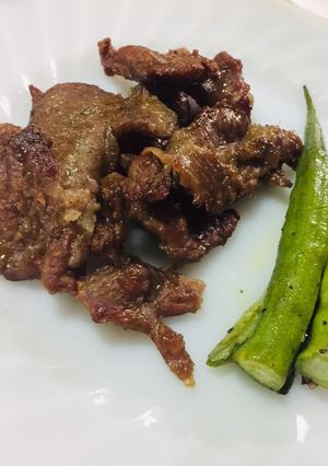 A picture of Easy Air Fryer Beef Tapa.