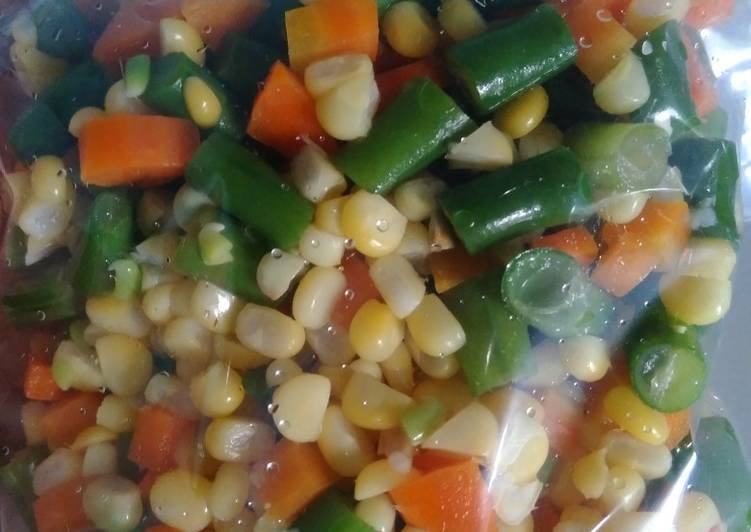 Resep Frozen Mix Vegetables, Bisa Manjain Lidah