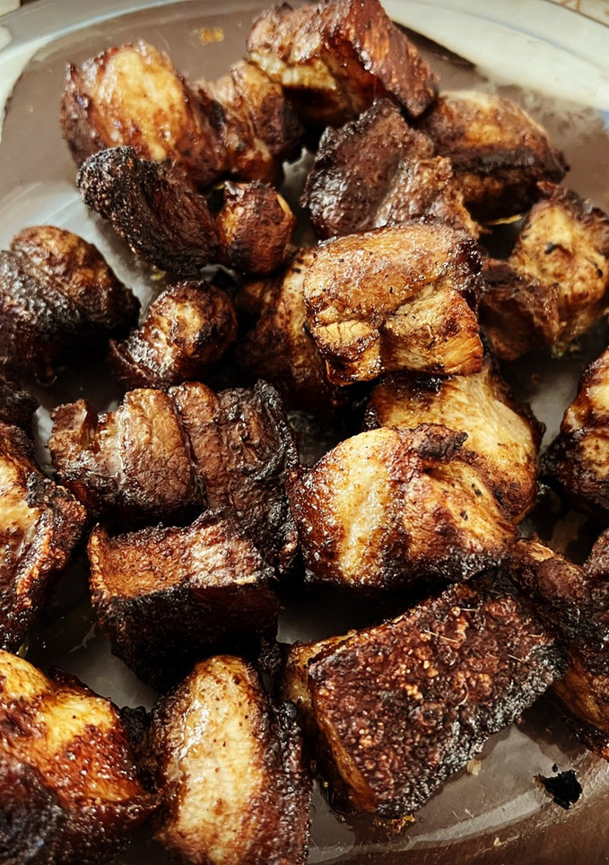 A picture of Grilled Pork Belly.