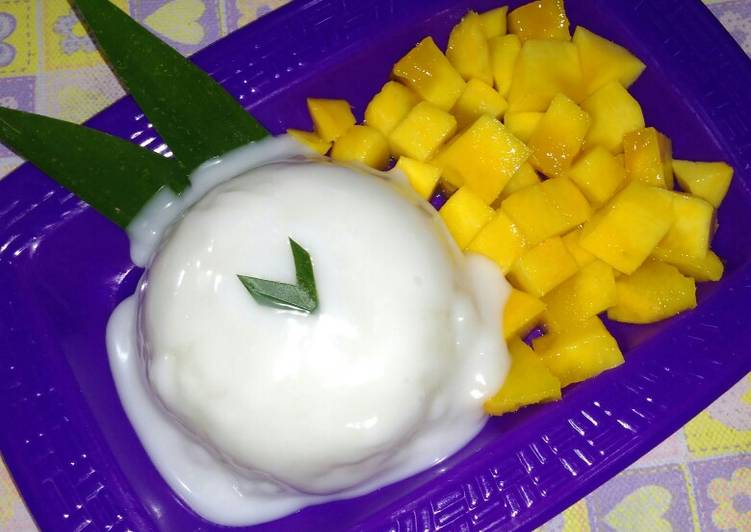 Cara Gampang Menyiapkan Manggo Sticky Rice Anti Gagal