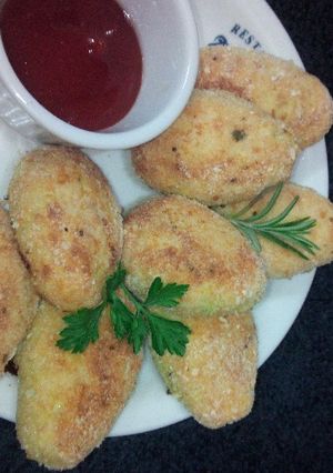 Una foto de Muslitos de pollo (nugget estilo McDonald’s)
