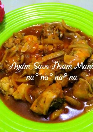 Foto resep Ayam Asam Manis