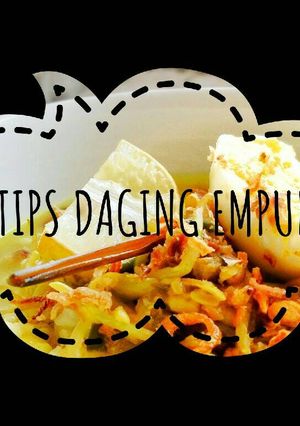 Foto resep Tips daging empuk