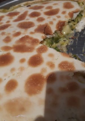 Una foto de Tarta de zapallitos