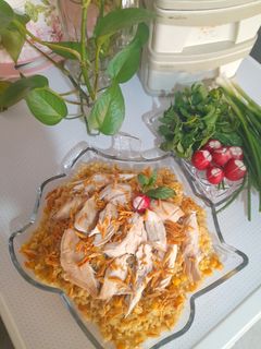 صورة لوصفة برغل بالحمص مع الدجاج 🤤
