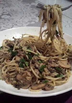 A picture of Simple Green Aglio Olio.