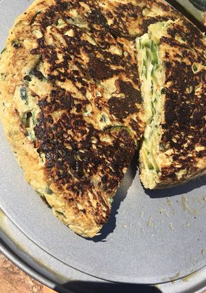 Una foto de Tortilla de zuccini