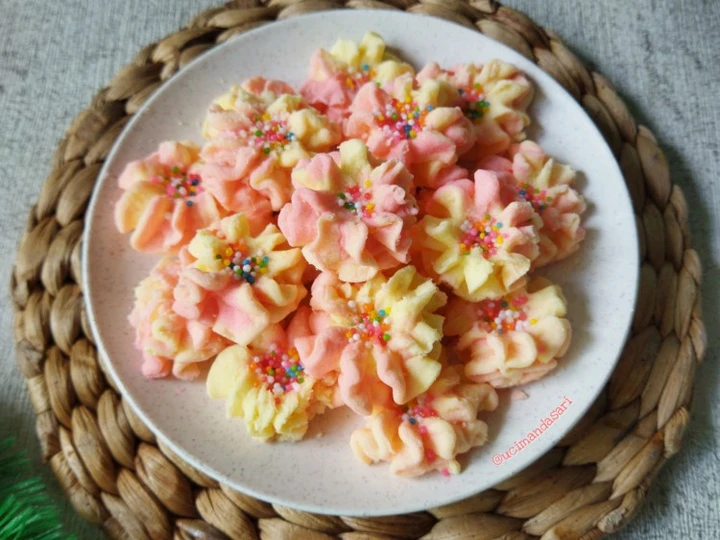 Cara Mudah Membuat Resep Semprit Susu Cantik Manis yang  Bikin Ketagihan Anti Ribet, Uenak Banget