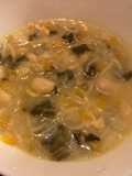 Caldo de espinacas