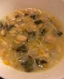 Caldo de espinacas
