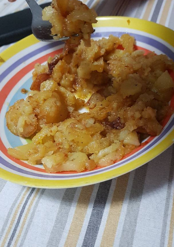 Una foto de Patatas al ajillo de Jaén