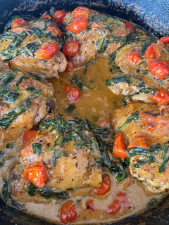 A picture of Easy Creamy Tuscan Chicken Recipe.