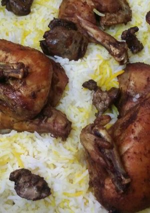 صورة لوصفة برياني الدجاج بالجزر